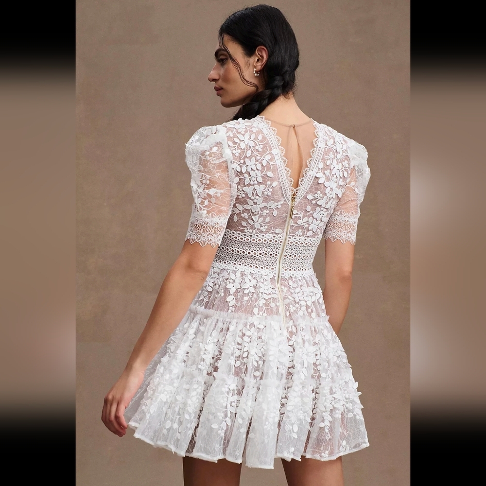 bronx and banco white dress M - Picture 3 of 10